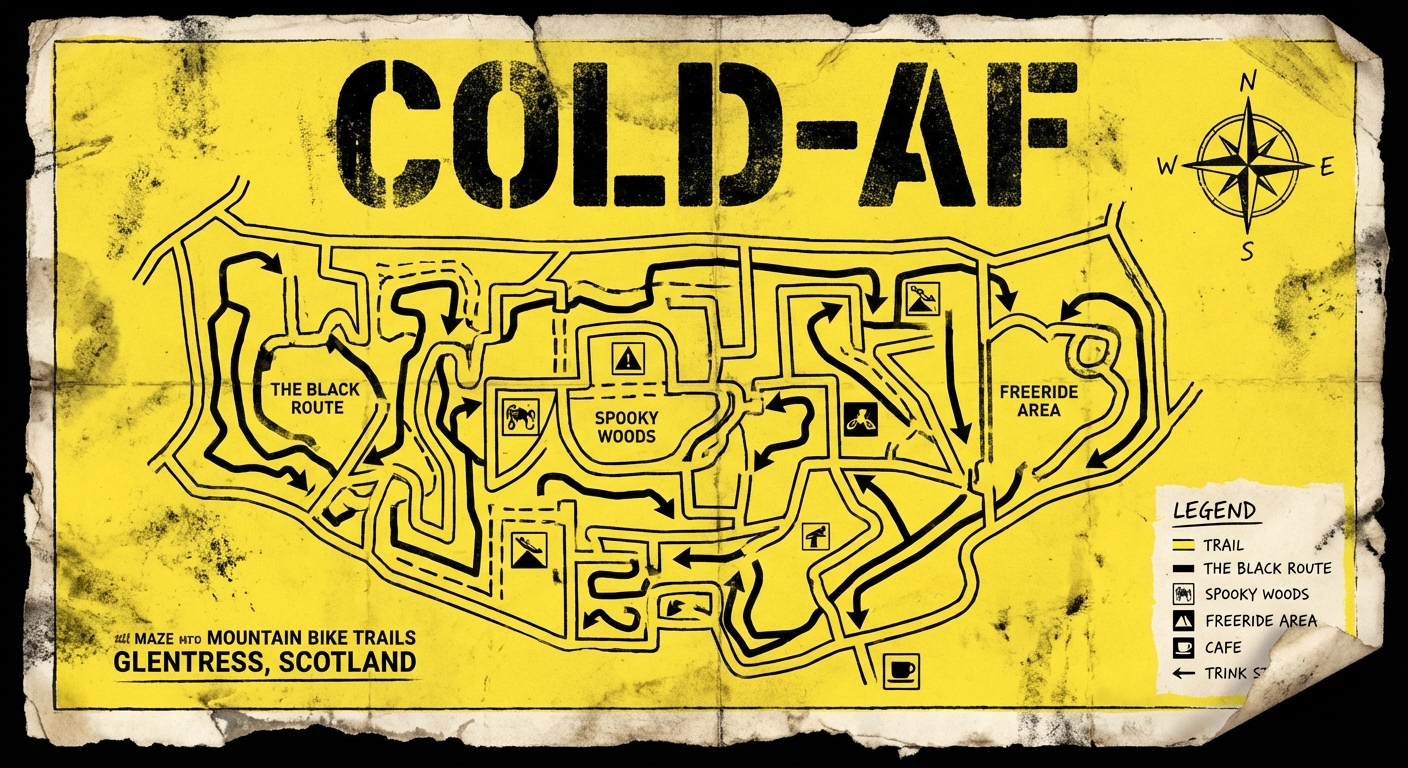 Glentress Gritty Map